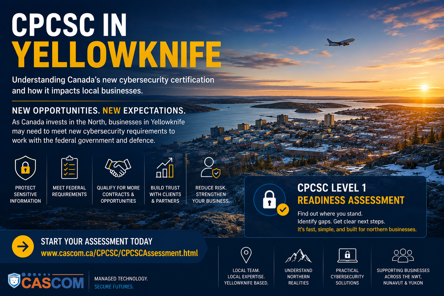 CPCSC in Yellowknife: What Local Businesses Need to Know About Canada’s New Cybersecurity Requirements